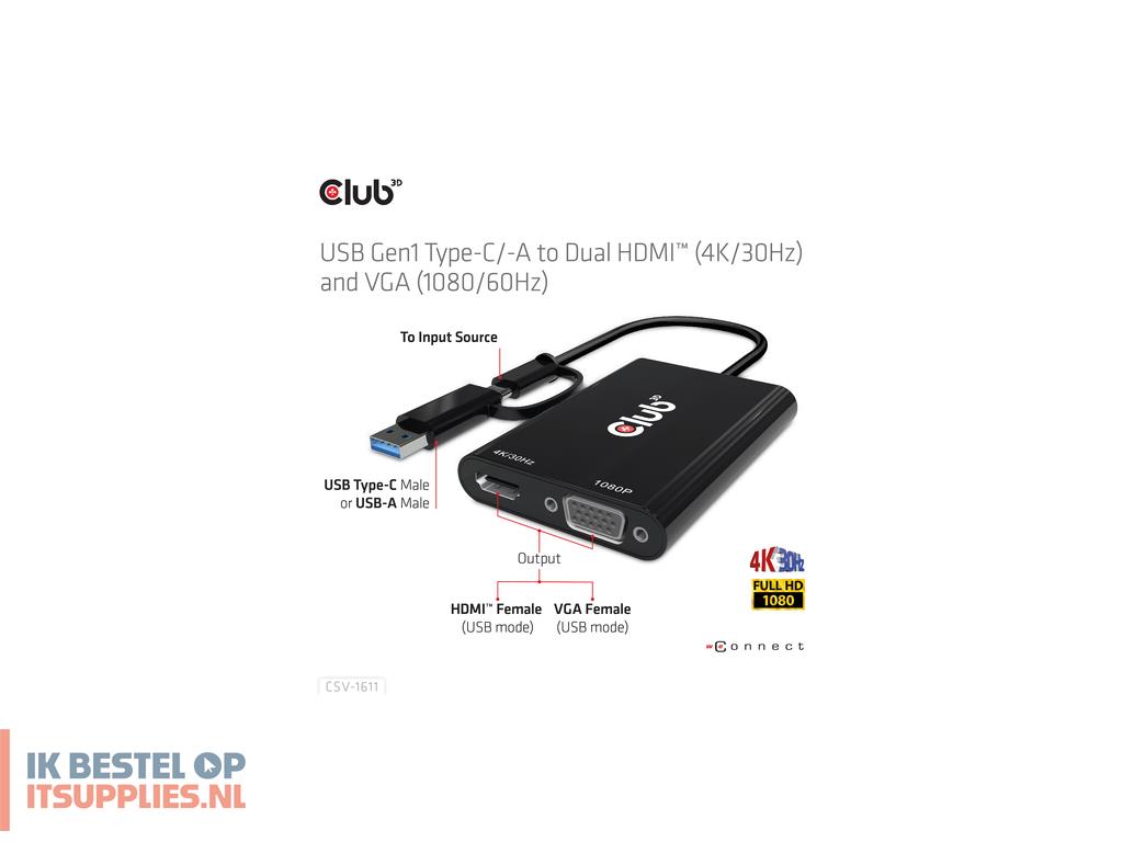 4805106-club3d_csv-1611_usb_grafische_adapter_3840_x_2160_pixels_zwart