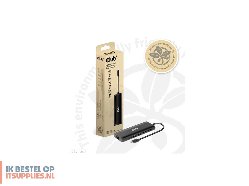 1536704-club3d_csv-1597_laptop_dock_poortreplicator_docking_usb_32_gen_1_31_gen_1_type-c_zwart