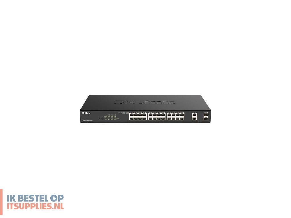 4350607-d-link_dgs-1100-26mpv2e_netwerk-switch_managed_l2_gigabit_ethernet_101001000_power_over_ethernet_poe_zwart
