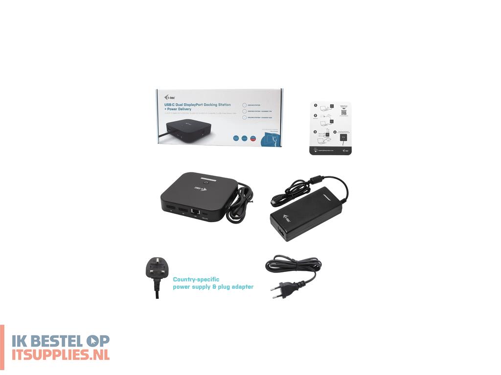 1813021-i-tec_c31dualdpdockpd100w_laptop_dock_poortreplicator_bedraad_usb_32_gen_1_31_gen_1_type-c_zwart
