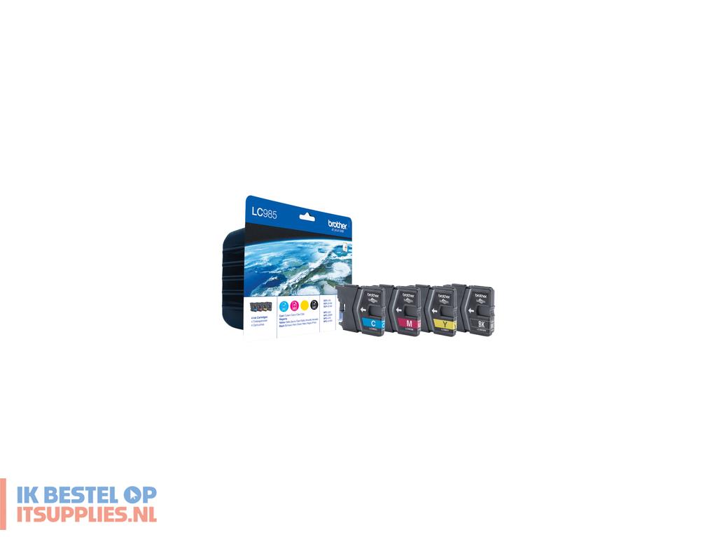 5408541-brother_lc985valbp_inktcartridge_4_stuks_origineel_zwart-_cyaan-_magenta-_geel