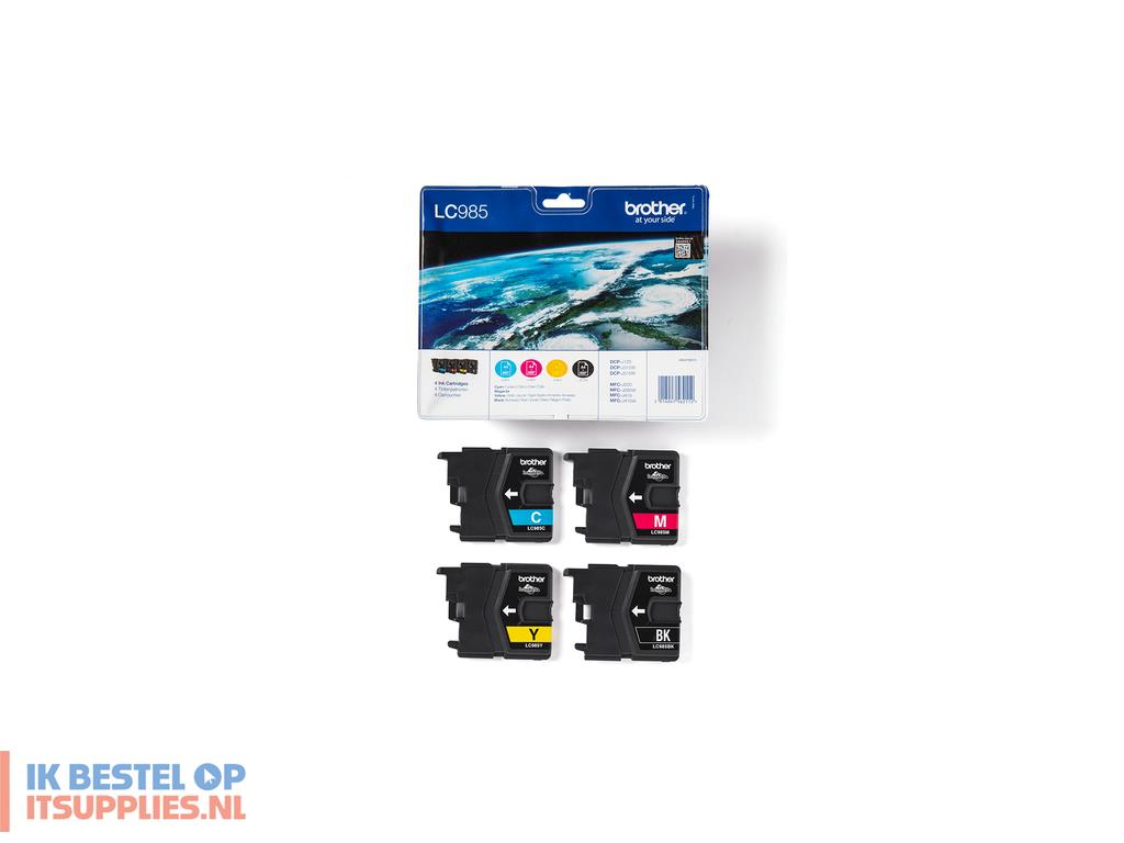 5415322-brother_lc985valbp_inktcartridge_4_stuks_origineel_zwart-_cyaan-_magenta-_geel