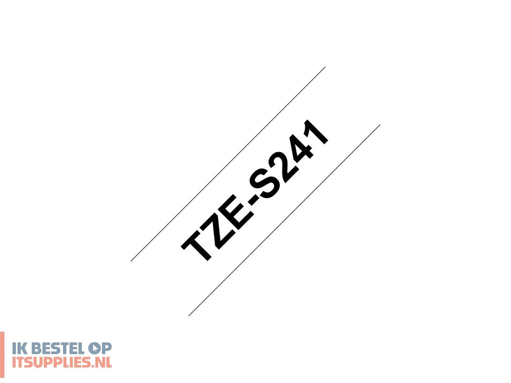 3023469-brother_tze-s241_labelprinter-tape_zwart_op_wit_tz