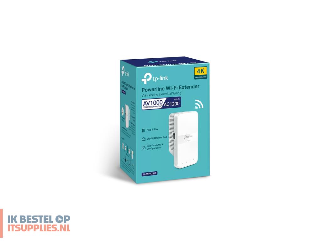 4849600-tp-link_tl-wpa7617_powerline-netwerkadapter_1200_mbits_ethernet_lan_wifi_wit_1_stuks