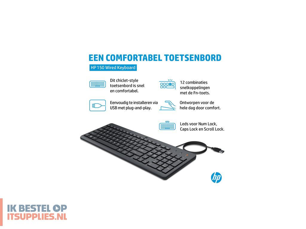 4532444-hp_150_wired_keyboard_toetsenbord_universeel_usb_azerty_belgisch_zwart