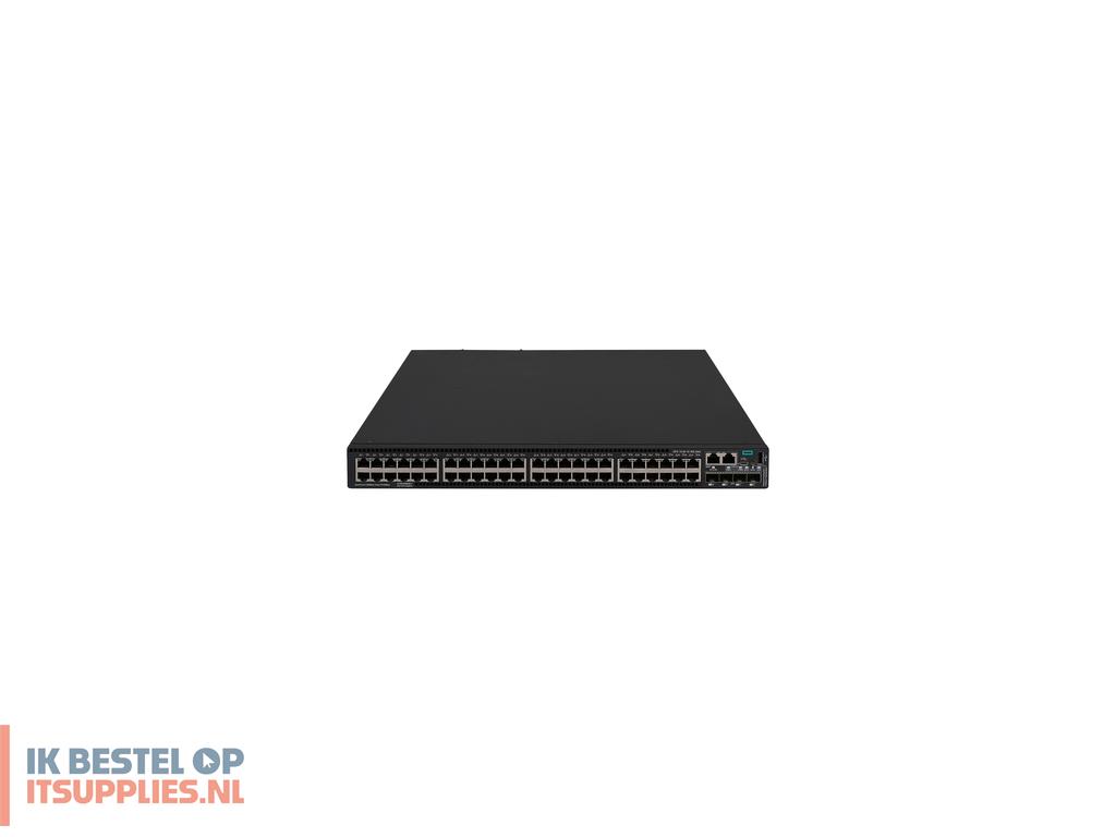 3131407-hpe_networking_comware_switch_48g_poe_4sfp_1-slot_5140hi_gigabit_ethernet_101001000_power_over_ethernet_poe