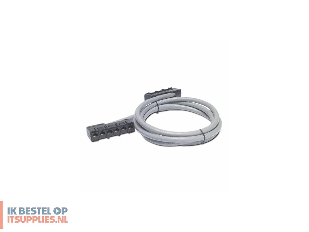 0049550-apc_27ft_cat5e_utp-_6x_rj-45_-_6x_rj-45_netwerkkabel_grijs_8-23_m_uutp_utp