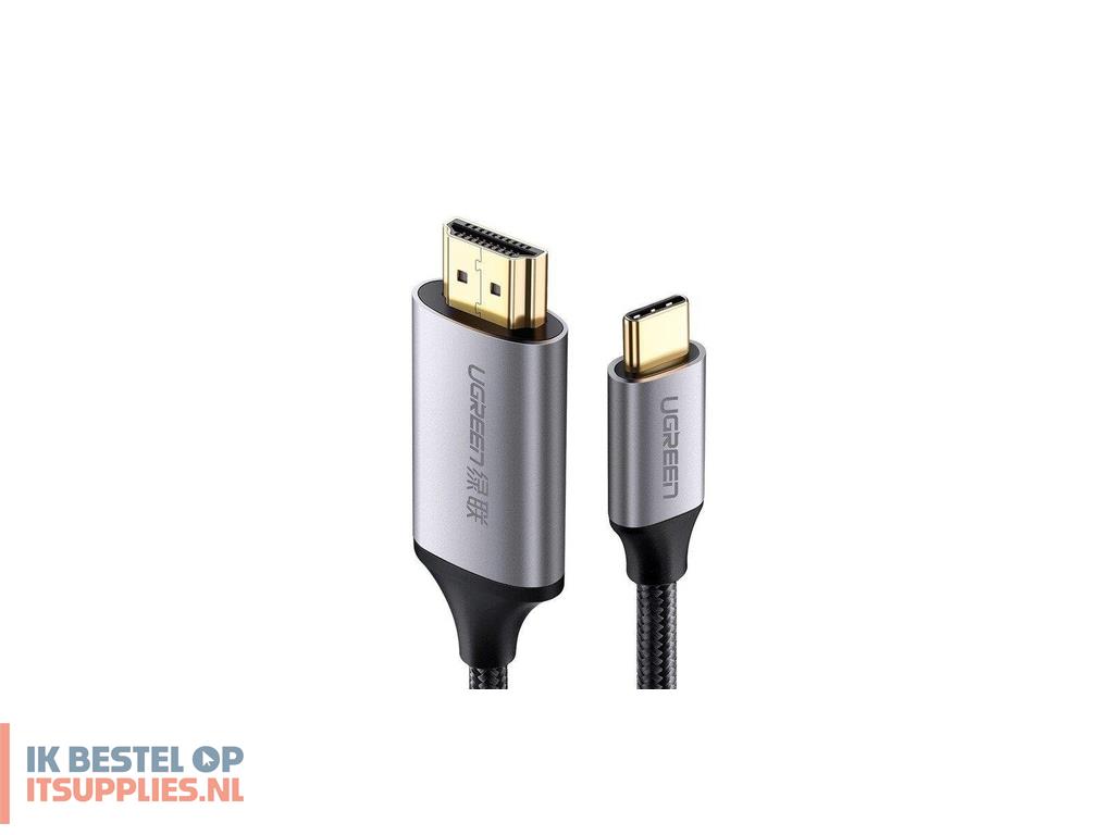 1511041-refurbished_ugreen_50570_video_kabel_adapter_1-5_m_usb_c_hdmi_type_a_standaard_zwart