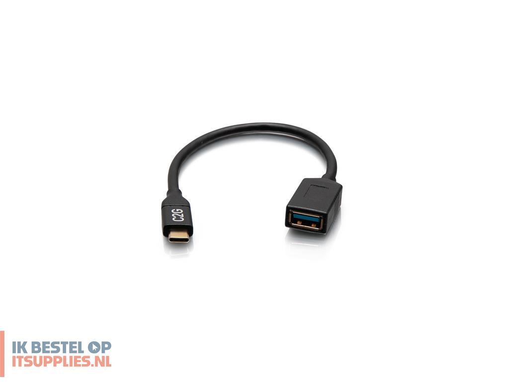 4634888-c2g_c2g29515_tussenstuk_voor_kabels_usb_c_usb_a_zwart