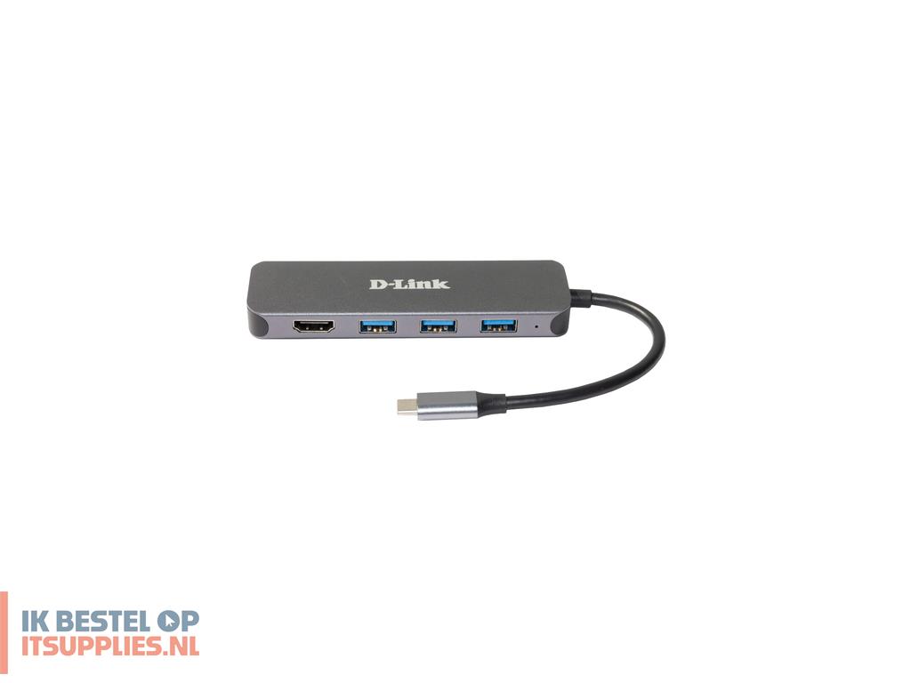 0658950-d-link_dub-2333_laptop_dock_poortreplicator_bedraad_usb_type-c_grijs
