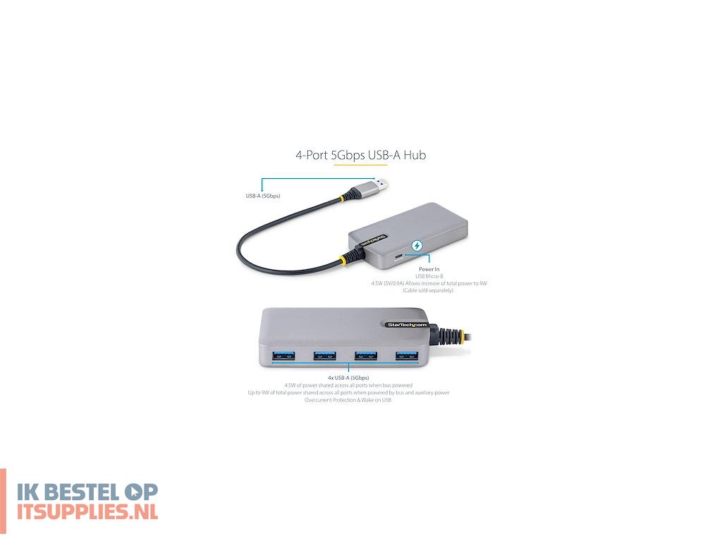 0309105-startechcom_5g4ab-usb-a-hub_interface_hub_usb_32_gen_1_31_gen_1_type-a_5000_mbits_grijs