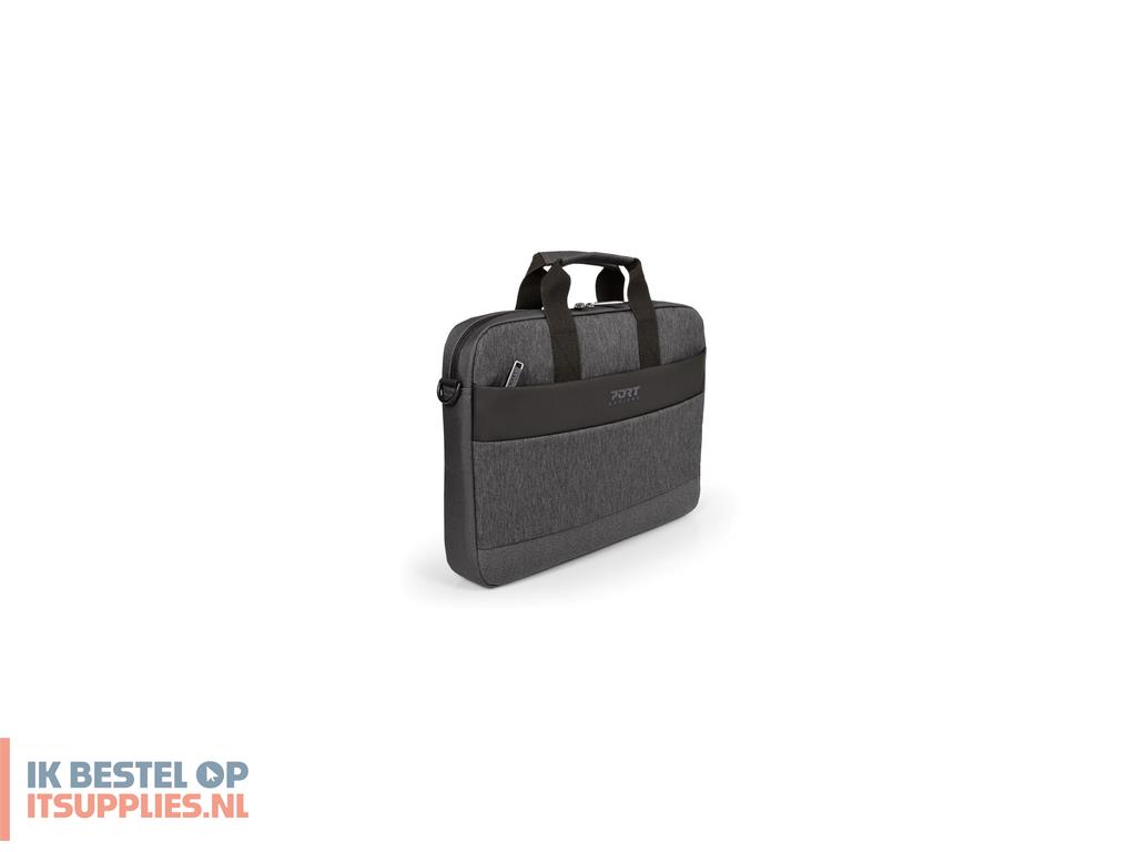 0243375-refurbished_port_designs_boston_tl_39-6_cm_156_tas_met_bovensluiting_grijs