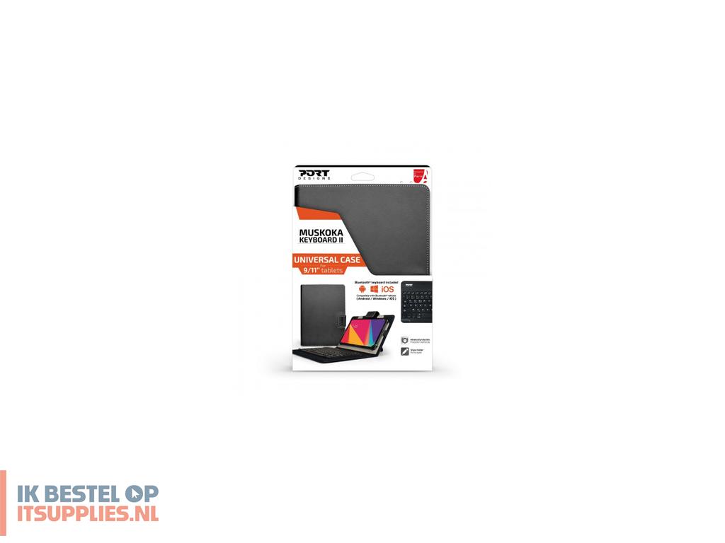 4653655-refurbished_port_designs_muskoka_keyboard_ii_911_frans_bluetooth_zwart
