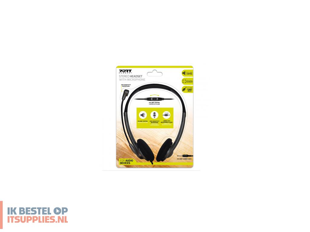 1641228-port_designs_901603_hoofdtelefoonheadset_bedraad_hoofdband_kantoorcallcenter_zwart