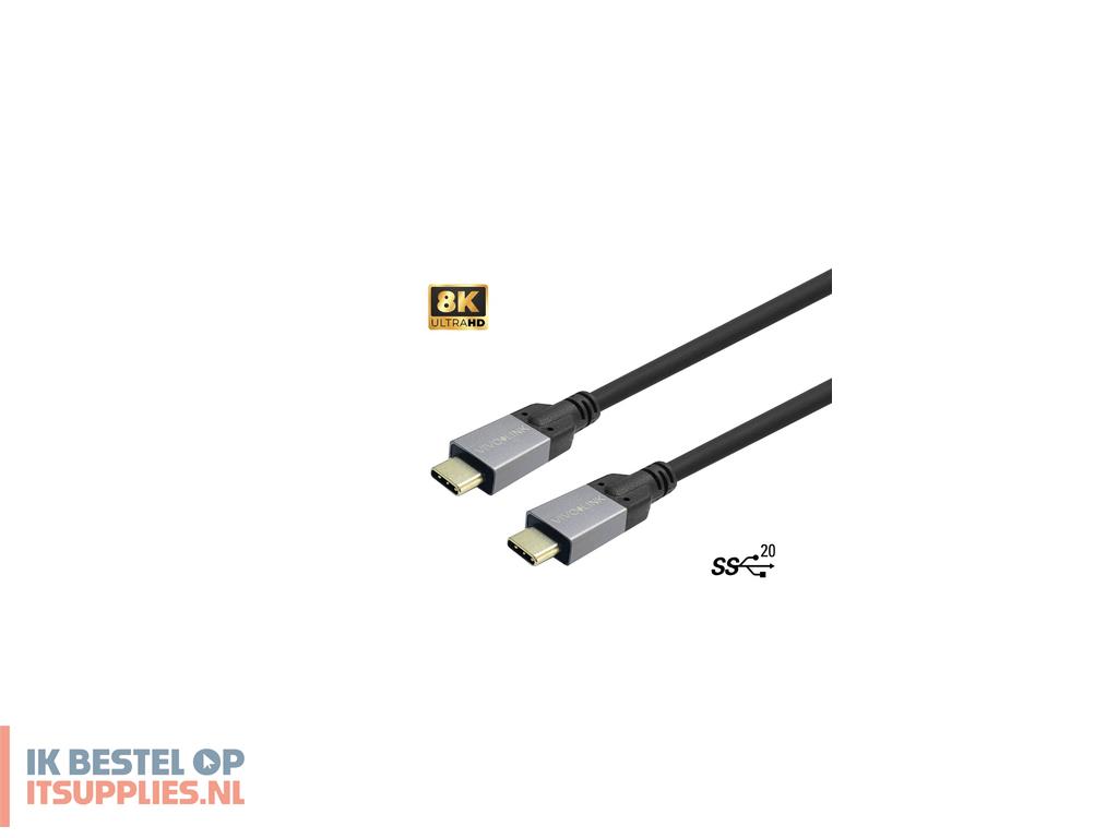 3238457-vivolink_prousbcmm2_usb-kabel_usb_32_gen_2_31_gen_2_2_m_usb_c_zwart