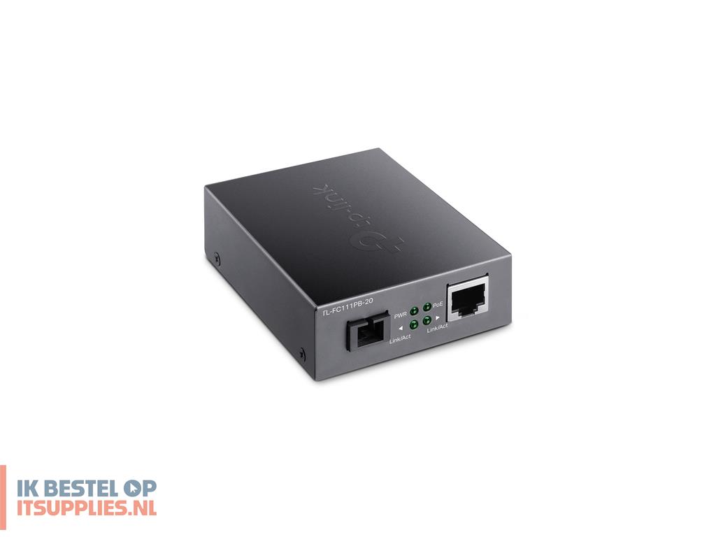 3146622-refurbished_tp-link_tl-fc111pb-20_netwerk_media_converter_100_mbits_zwart