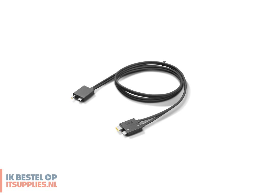 2027032-lenovo_4x91k16970_thunderbolt-kabel_0-7_m_40_gbits_zwart