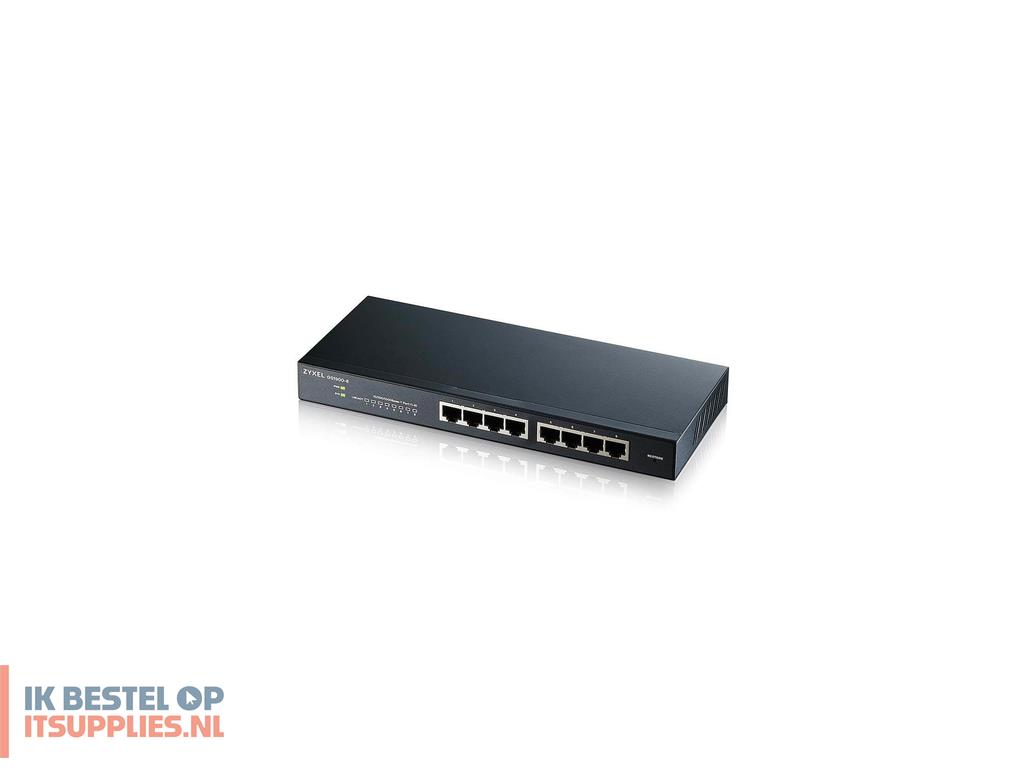 5013375-zyxel_gs1900-8_managed_l2_gigabit_ethernet_101001000_zwart