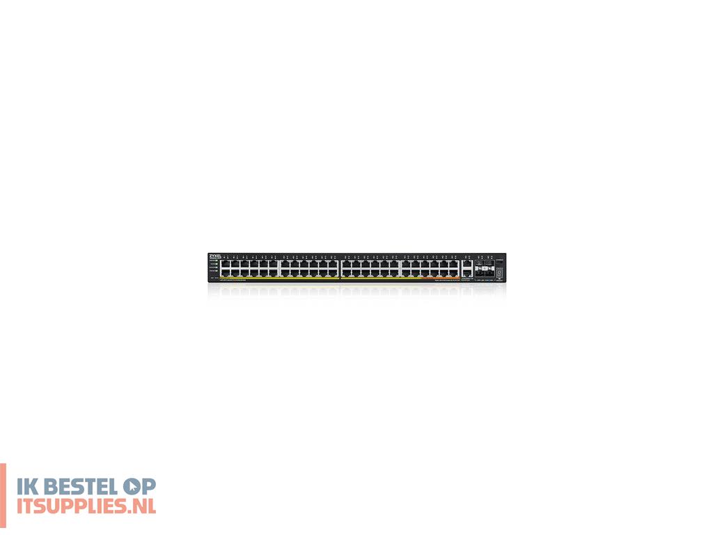 4603570-zyxel_xgs2220-54fp_managed_l3_gigabit_ethernet_101001000_power_over_ethernet_poe
