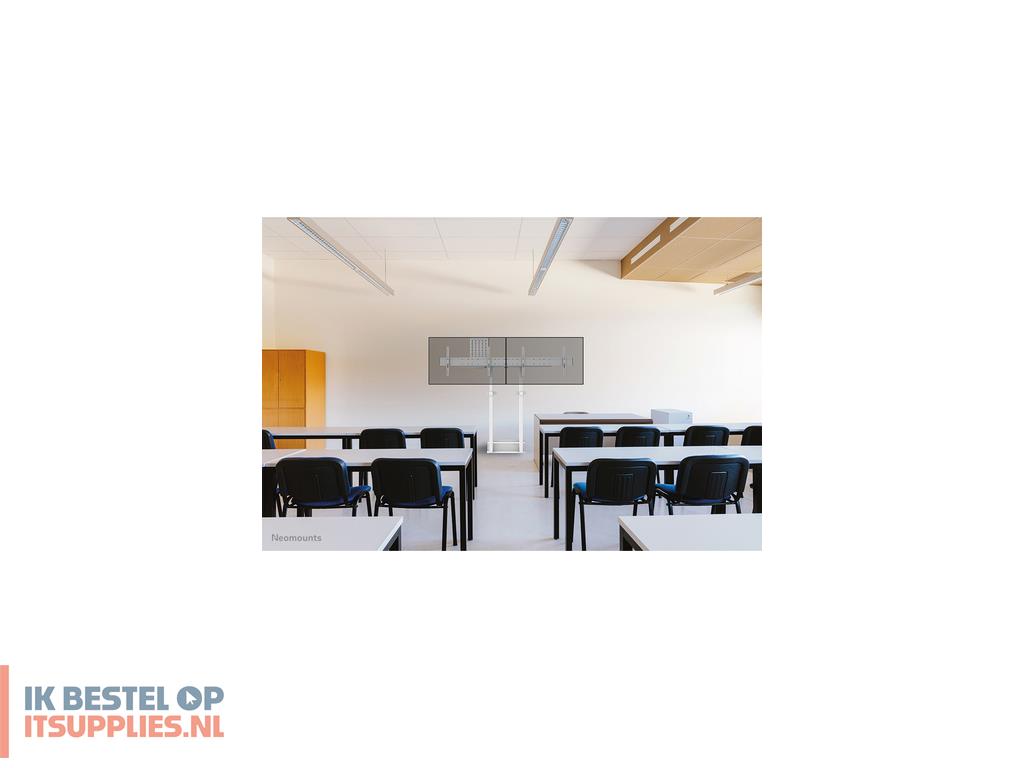 2209363-neomounts_wl55-875wh1_bevestiging_voor_signage-beeldschermen_2-54_m_100_wit