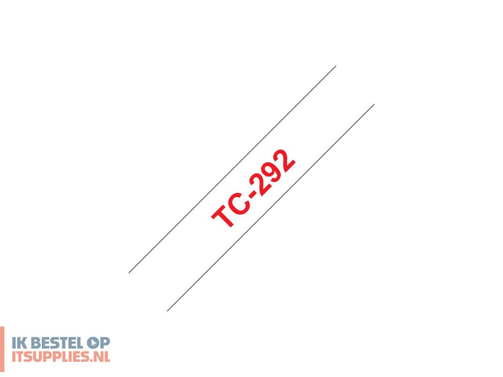 0220611-brother_tc-292_labelprinter-tape_rood_op_wit