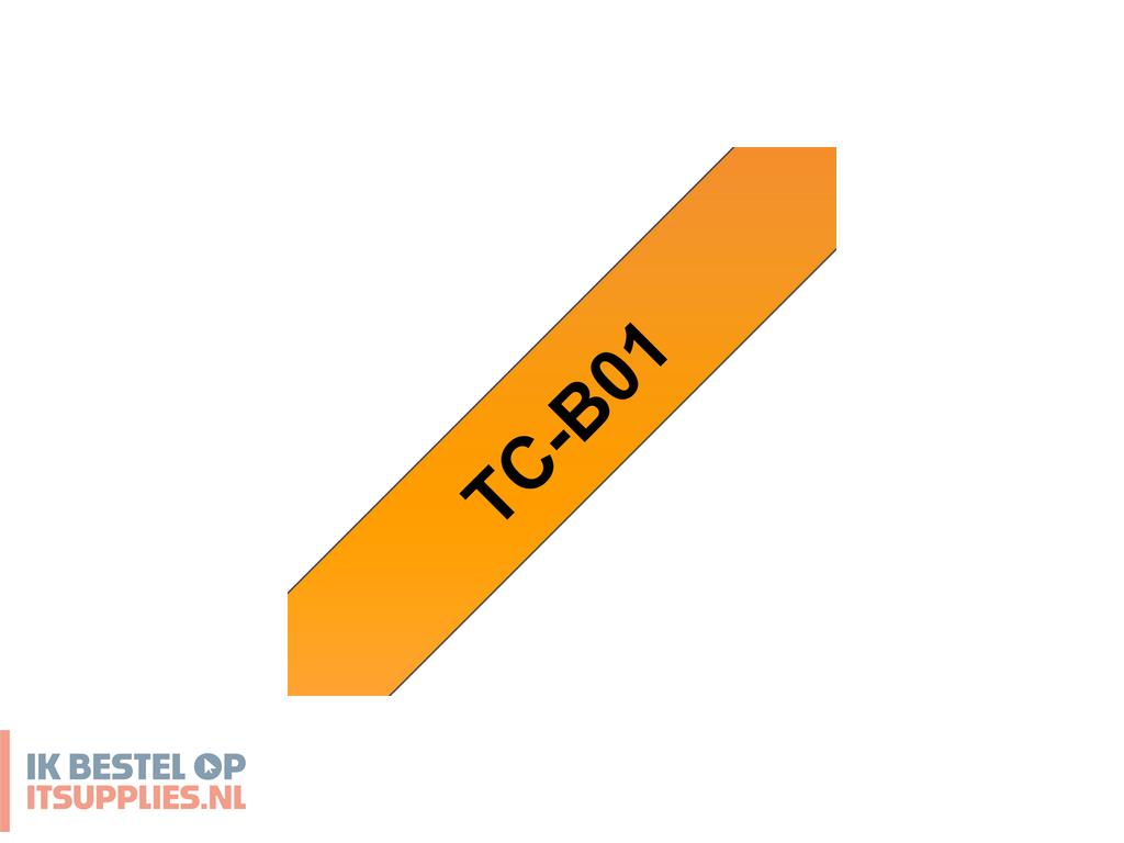 3124262-brother_tc-b01_labelprinter-tape_zwart_op_fluorescerend_oranje