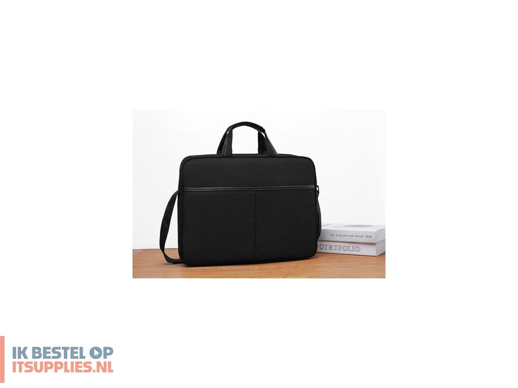 1805142-estuff_glb201550_laptoptas_40-6_cm_16_tas_met_bovensluiting_zwart