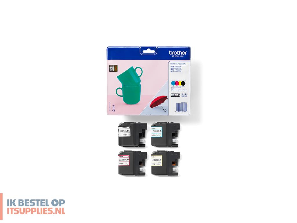 1832537-brother_lc227xlvalbpdr_inktcartridge_4_stuks_origineel_zwart-_cyaan-_magenta-_geel
