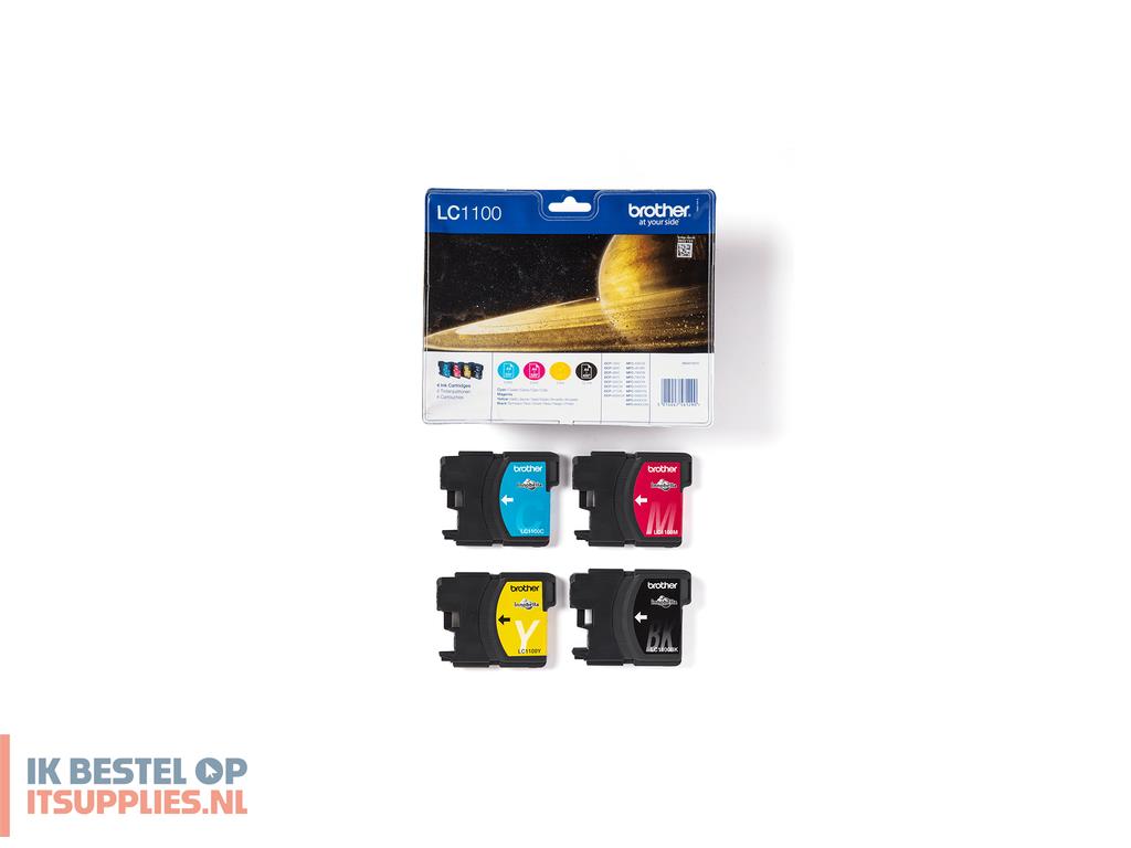 1543086-brother_lc1100valbpdr_inktcartridge_4_stuks_origineel_zwart-_cyaan-_magenta-_geel
