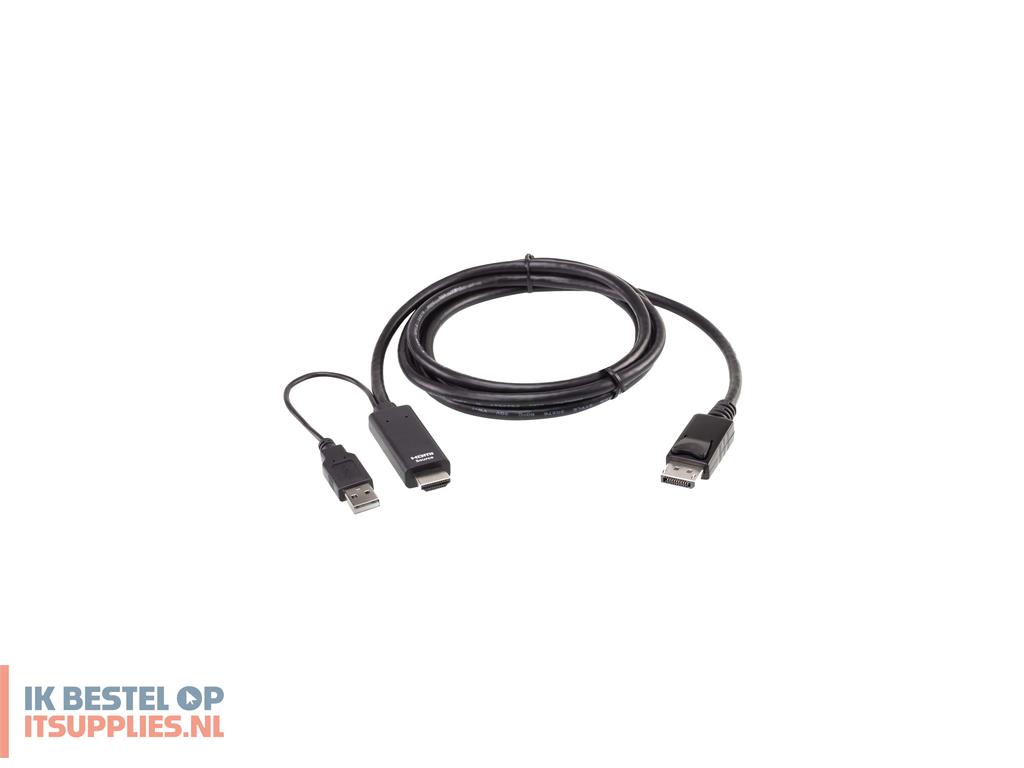 1925266-aten_2l-7d02hdp_video_kabel_adapter_1-8_m_hdmi_usb_zwart