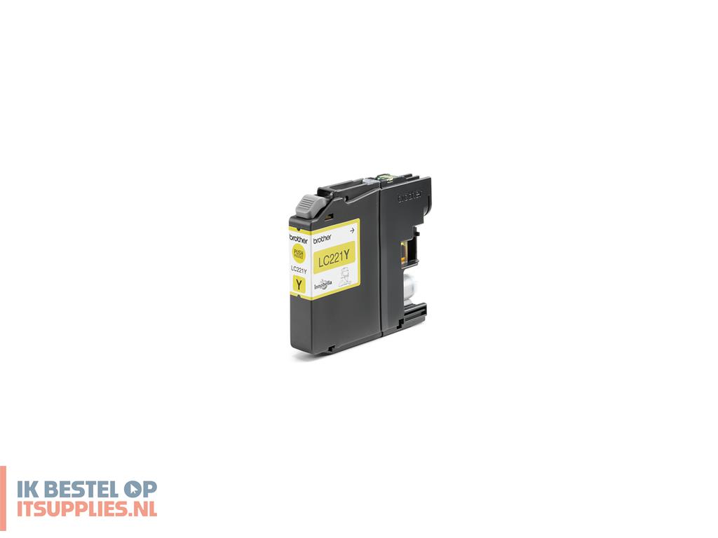 0342321-brother_lc221y_inktcartridge_1_stuks_origineel_geel