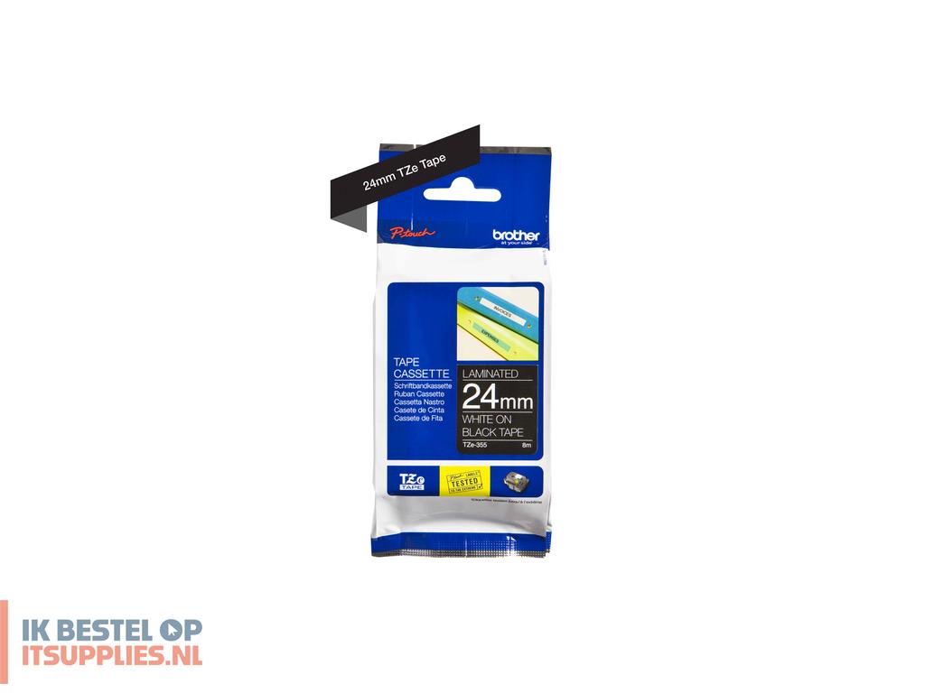 3305800-brother_tze-355_labelprinter-tape_wit_op_zwart