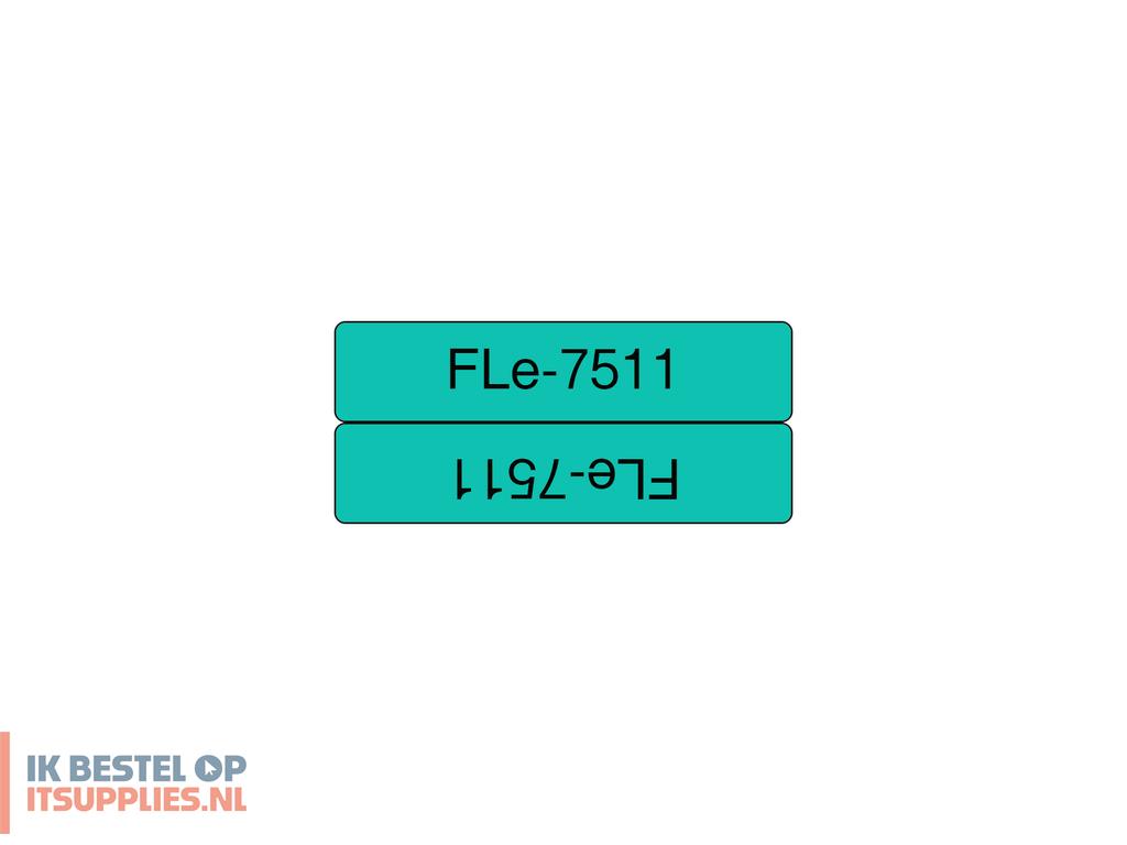0209537-brother_fle-7511_labelprinter-tape_zwart_op_groen