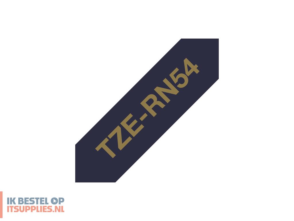 0324683-brother_tze-rn54_labelprinter-tape_goud_op_navyblauw