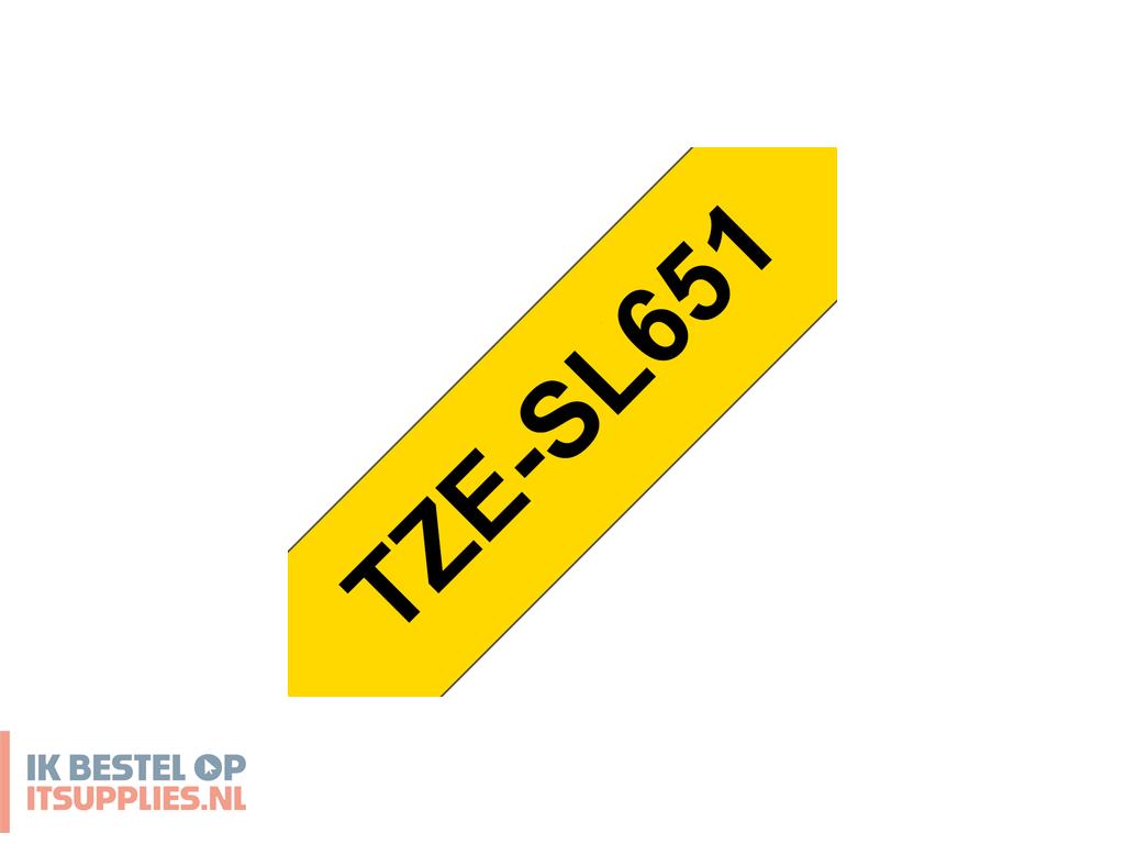 0231903-brother_tze-sl651_labelprinter-tape_zwart_op_goud