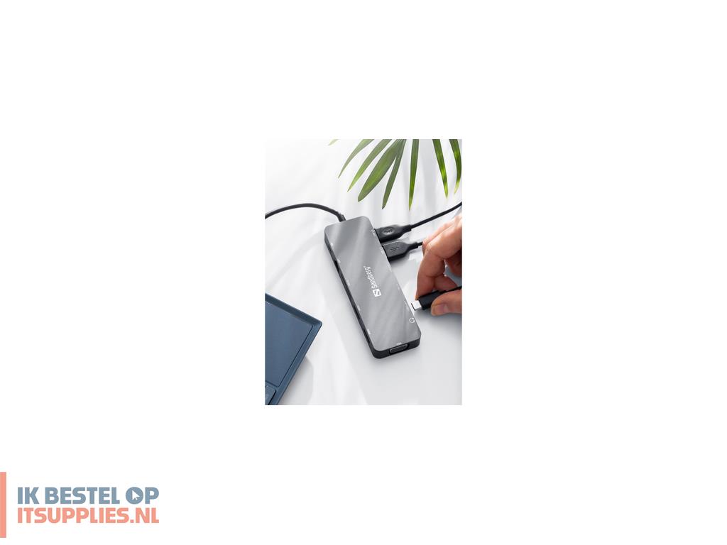 4555930-sandberg_136-45_laptop_dock_poortreplicator_docking_usb_type-c_aluminium