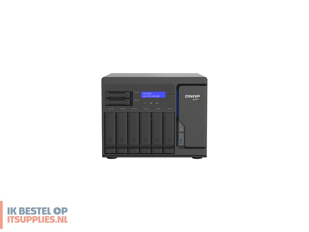 3425521-qnap_ts-h886_nas_tower_intel_xeon_d_d-1602_8_gb_ddr4_0_tb_quts_hero_zwart