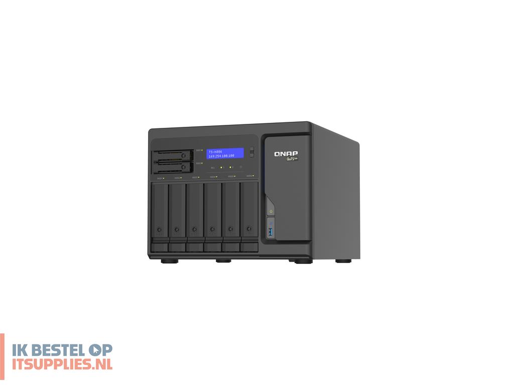 3435562-qnap_ts-h886_nas_tower_intel_xeon_d_d-1602_8_gb_ddr4_0_tb_quts_hero_zwart