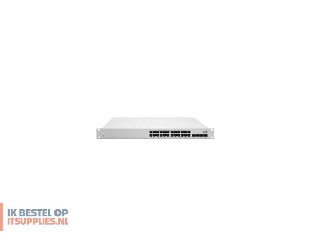 0137823-cisco_meraki_ms250-24_managed_l3_gigabit_ethernet_101001000_1u_grijs