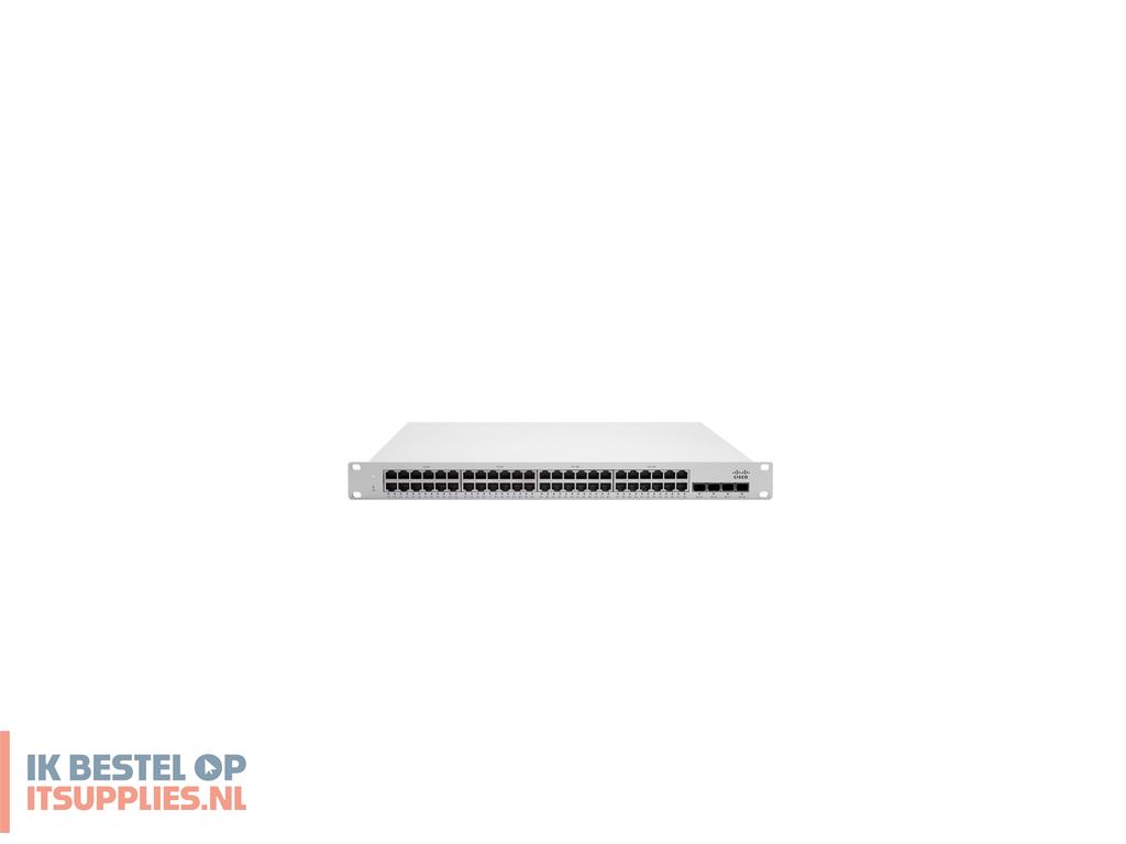 0136895-cisco_meraki_ms250-48_managed_l3_gigabit_ethernet_101001000_1u_grijs