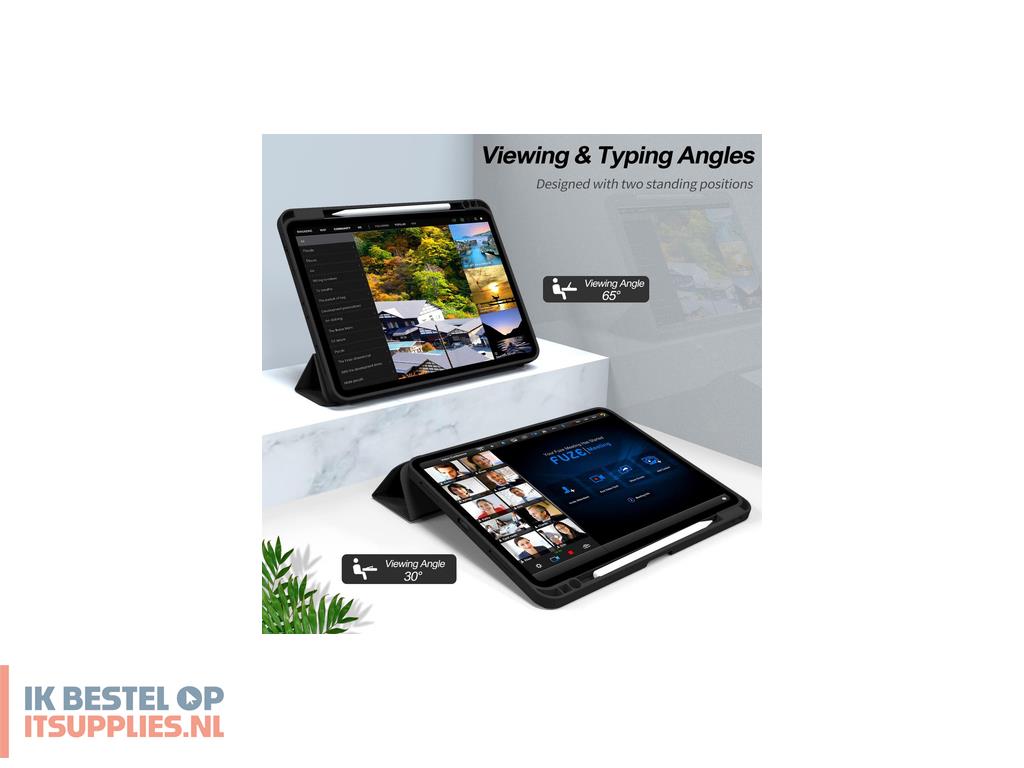 1656888-estuff_es68201301-bulk_tabletbehuizing_32-8_cm_129_folioblad_zwart