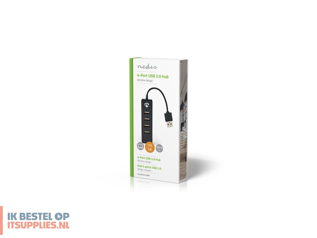3232668-nedis_uhubu2420bk_interface_hub_usb_20_480_mbits_zwart