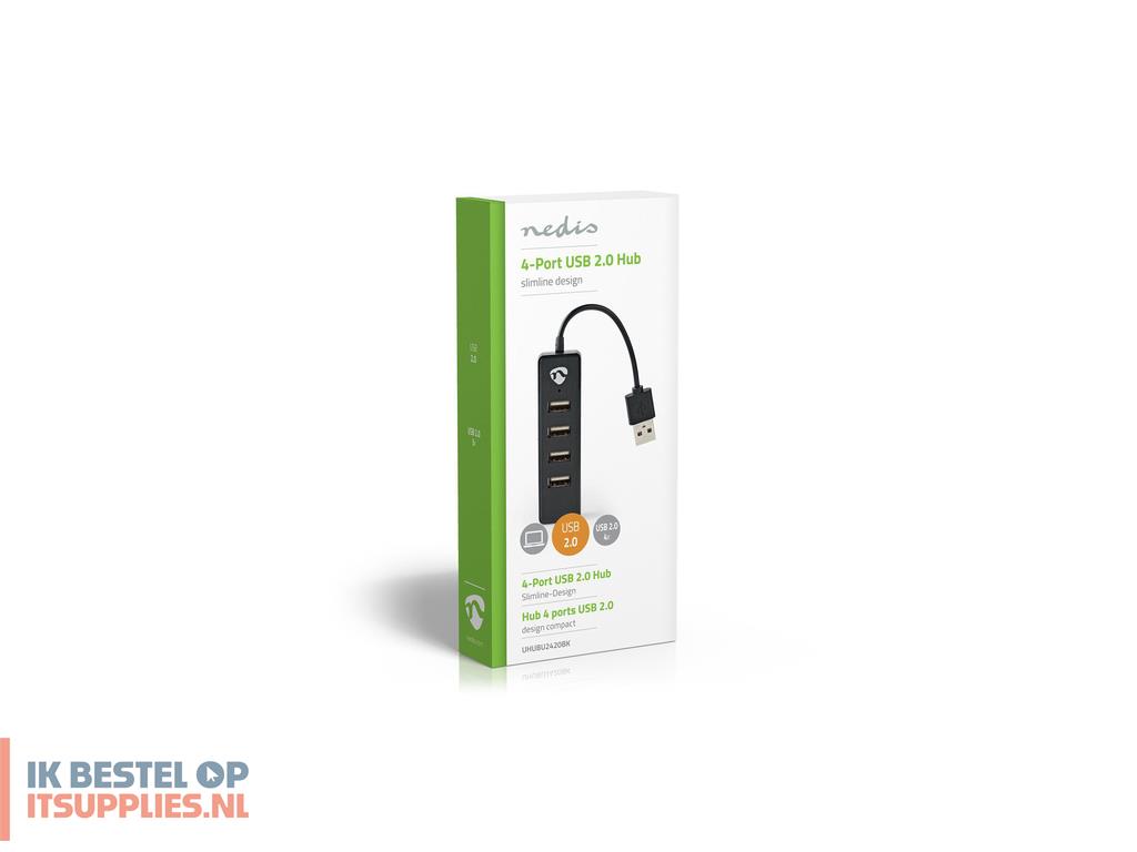 3235604-nedis_uhubu2420bk_interface_hub_usb_20_480_mbits_zwart