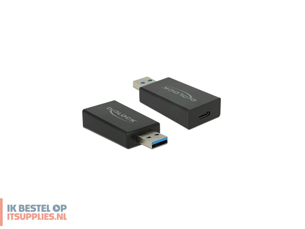 3438925-delock_65689_tussenstuk_voor_kabels_usb_31_gen_2_type-a_usb_31_gen_2_usb_type-c_zwart