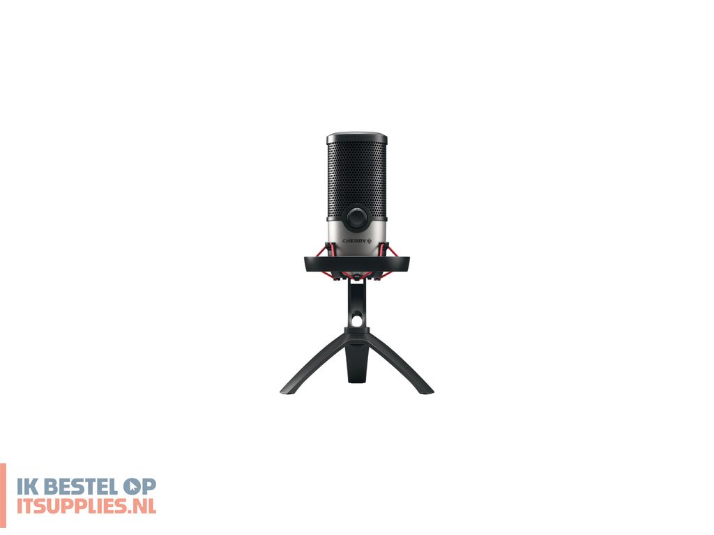 1746542-cherry_um_60_advanced_zwart-_zilver_tafelmicrofoon