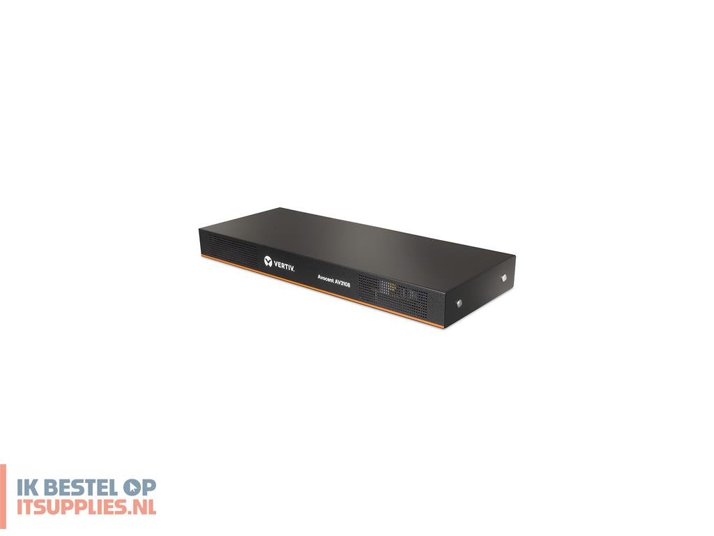 3149322-refurbished_vertiv_avocent_av_3108_kvm-switch_rack-montage_zwart