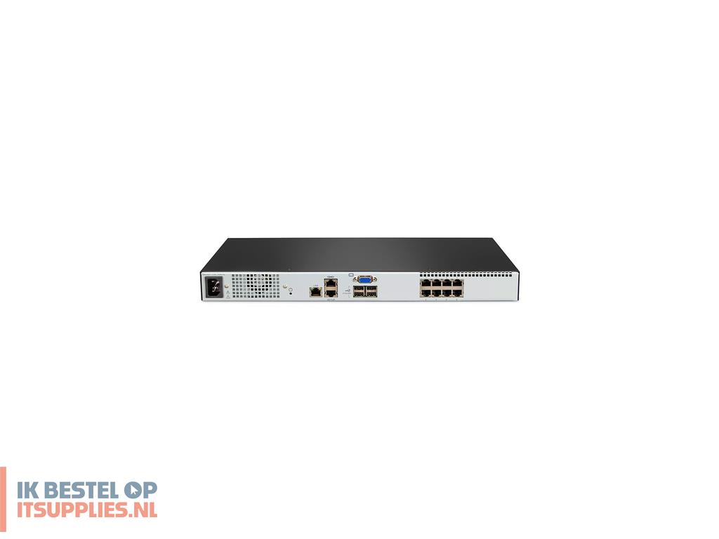 3150580-refurbished_vertiv_avocent_av_3108_kvm-switch_rack-montage_zwart