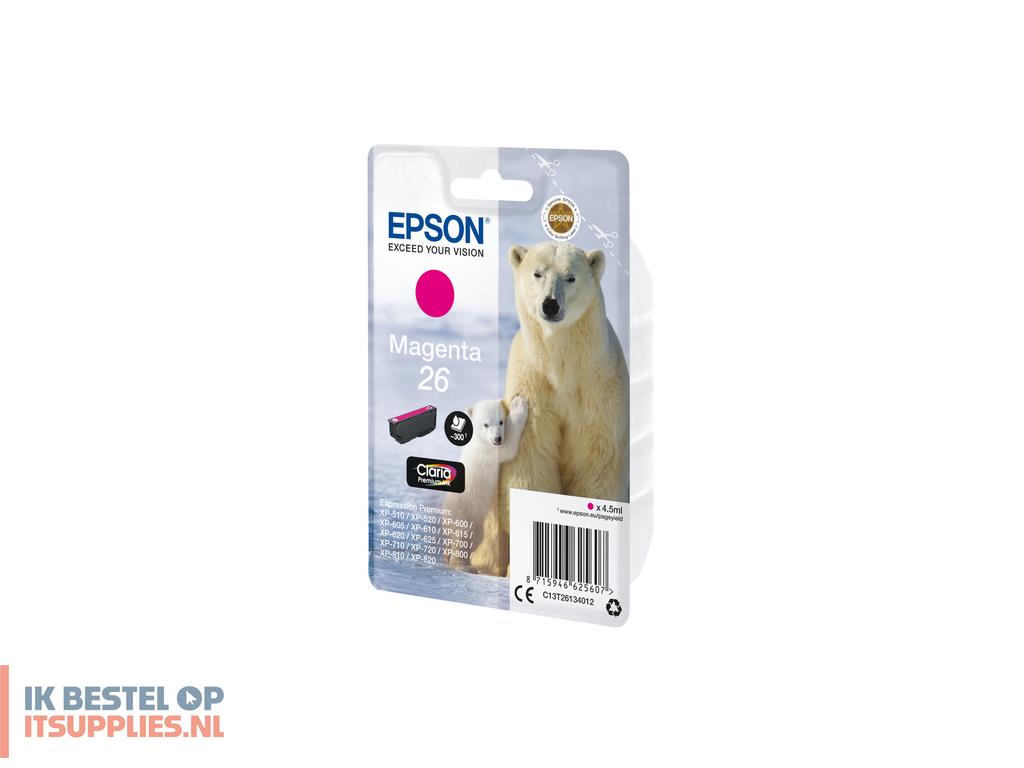 3821738-epson_polar_bear_c13t26134022_inktcartridge_1_stuks_origineel