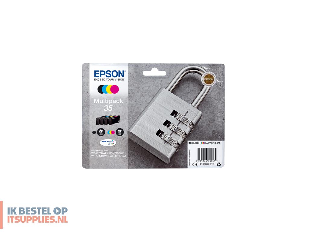 3953601-epson_padlock_c13t35864020_inktcartridge_1_stuks_origineel_normaal_rendement_zwart-_cyaan-_magenta-_geel