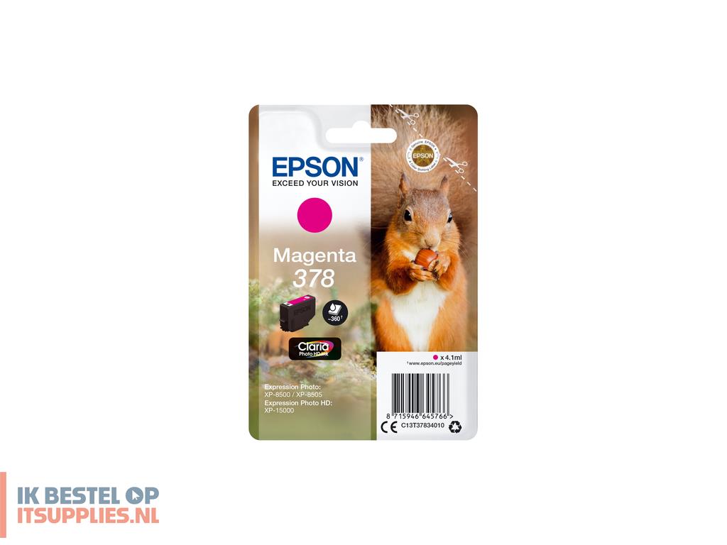 2259391-epson_squirrel_c13t37834020_inktcartridge_1_stuks_origineel_normaal_rendement
